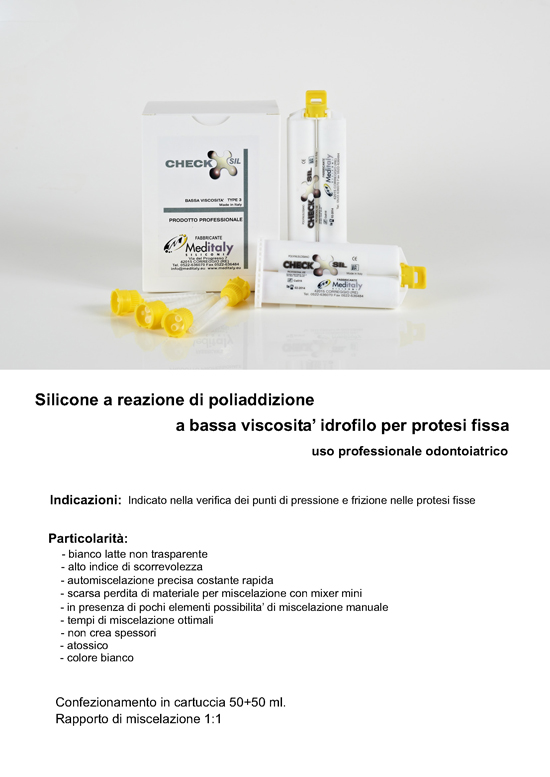 meditaly chech sil siliconi per studio